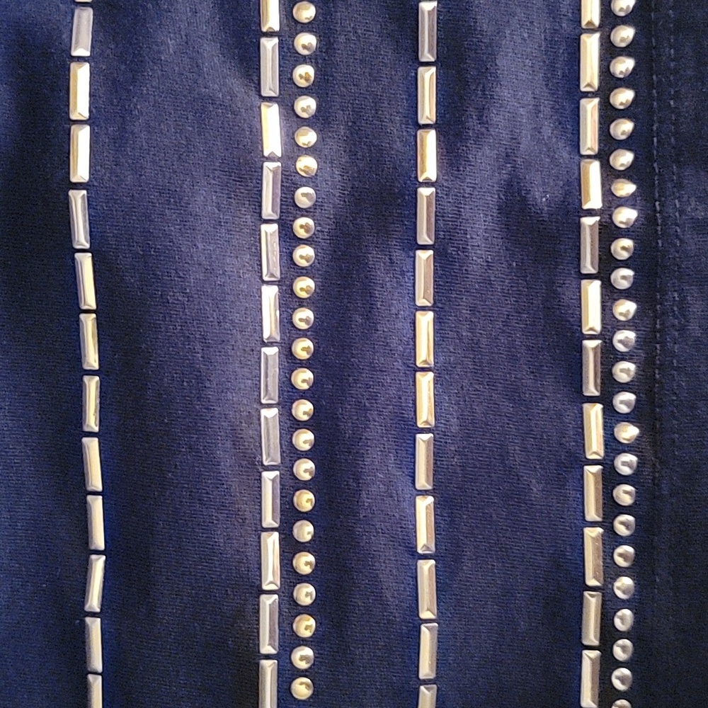 Jones New York Signature Navy Sleeveless Tank Top w/Matching Cardigan EUC XL - Picture 7 of 7